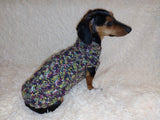 Wool dog jumper,dachshund cloches wool sweater dachshundknit