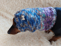 Copy of Snood scarf wool for dog handmade, Knitted Warm Wool Pet Snood Scarf, Dog Snood Scarf Clothes, Christmas dog, Winter Dog Accessories dachshundknit