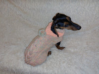 Hooded Dog Sweater, Sweater with hood for dachshund or small dog, sweatshirt knitted for dog dachshundknit