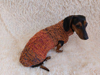 Warm Pet Clothes Small Dog Sweater, Dachshund Jumper dachshundknit