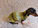 Warm knitted jumper for small dogs,dachshund clothes knitted sweater, knitted wool sweater for dachshund or small dog dachshundknit
