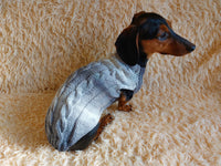 Festive pet jumper sweater,dachshund sweater,dog vest,puppy clothes dachshundknit