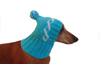Winter knitted hat for small dog,hat for dogs, pet clothes, winter hat for dog, handmade hat, hat for dachshund, knitted hat, gift hat