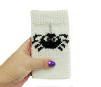 Case for iPhone Spider,Knitted phone case - dachshundknit