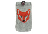 Case for smartphone Fox, Phone Case,Sweater for phone - dachshundknit