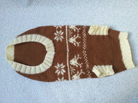 Christmas Dachshund Deer Sweater - dachshundknit