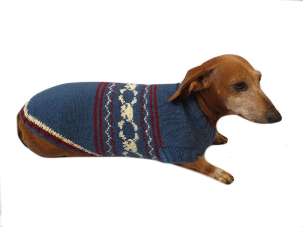 Clothing dog skull with bones halloween costume – dachshundknit