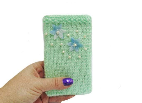 Knitted phone case,Phone Case, Smartphone Case, iPhone Case - dachshundknit