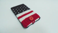 Knitted phone case,Phone Case, Smartphone Case,iPhone Casee - dachshundknit